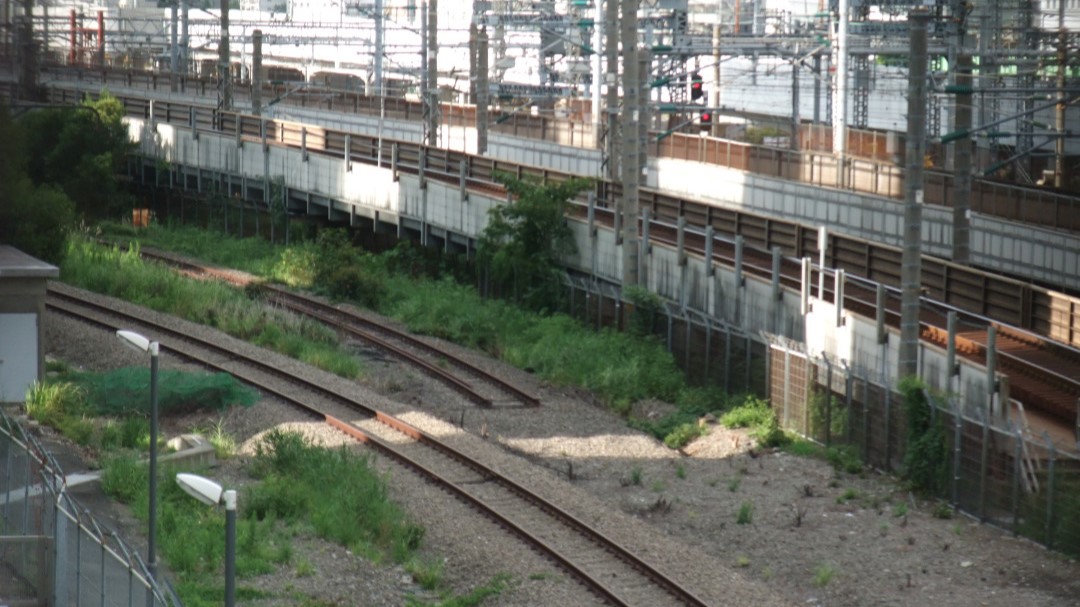 大汐線の線路